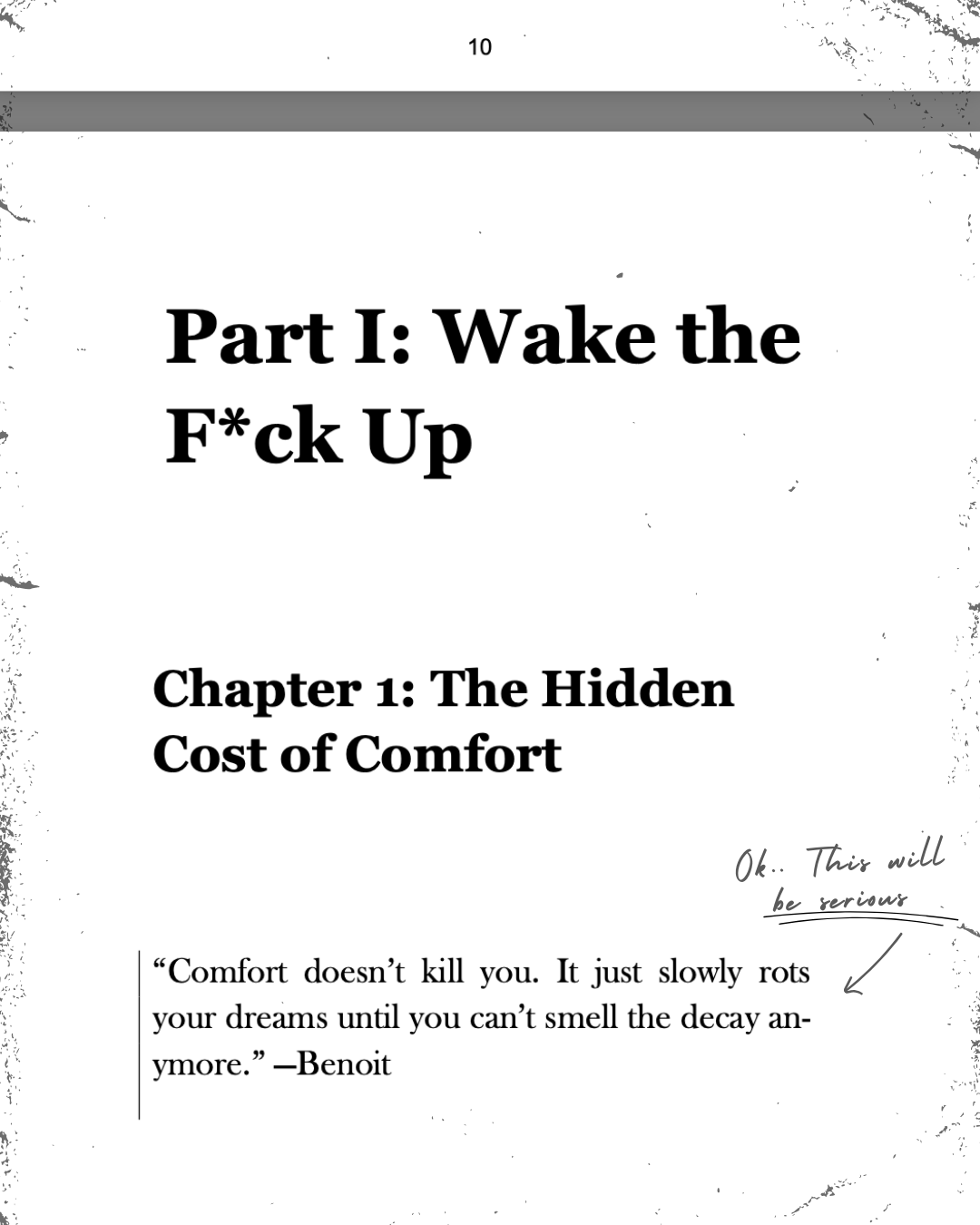 Chapter 1: The Hidden Cost of Comfort
